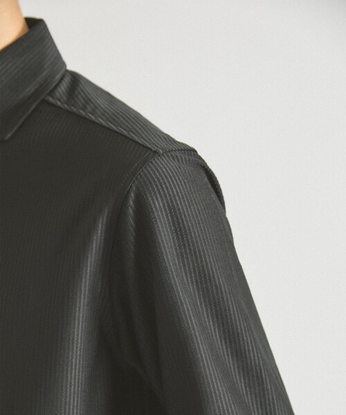 ABAHOUSE GRAY(アバハウスグレイ)の「【ON/OFF兼用】トリコット サッカー 長袖シャツ(シャツ/ブラウス・メンズ・ブルー系その他/ネイビー/ホワイト/ブラック・44/46/48/50)」の22枚目の写真