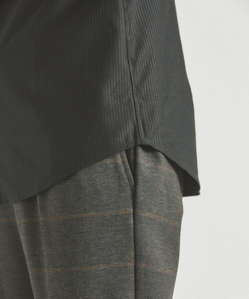 ABAHOUSE GRAY(アバハウスグレイ)の「【ON/OFF兼用】トリコット サッカー 長袖シャツ(シャツ/ブラウス・メンズ・ブルー系その他/ネイビー/ホワイト/ブラック・44/46/48/50)」の14枚目の写真