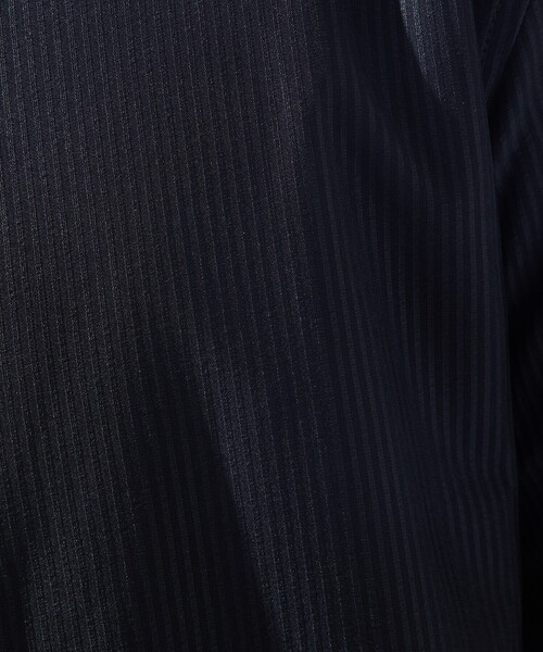 ABAHOUSE GRAY(アバハウスグレイ)の「【ON/OFF兼用】トリコット サッカー 長袖シャツ(シャツ/ブラウス・メンズ・ブルー系その他/ネイビー/ホワイト/ブラック・44/46/48/50)」の12枚目の写真