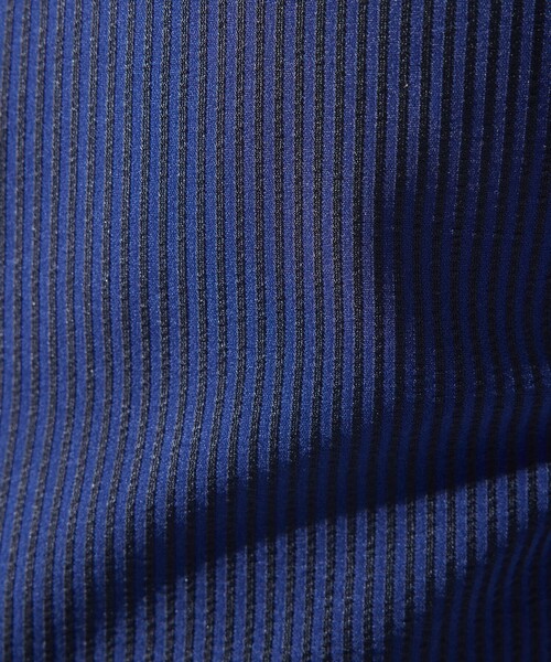 ABAHOUSE GRAY(アバハウスグレイ)の「【ON/OFF兼用】トリコット サッカー 長袖シャツ(シャツ/ブラウス・メンズ・ブルー系その他/ネイビー/ホワイト/ブラック・44/46/48/50)」の6枚目の写真