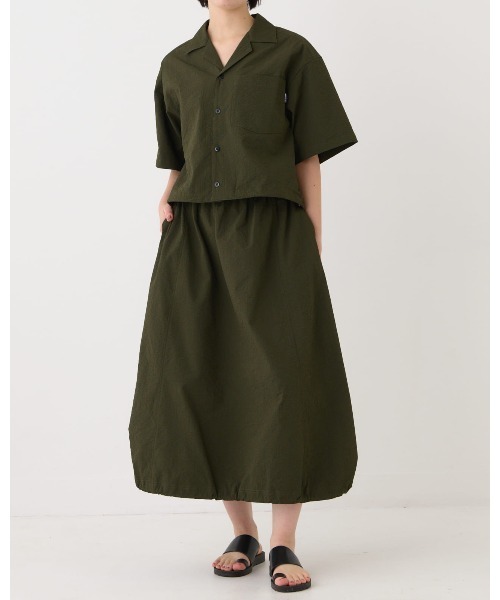 新品　THOUSAND MILE サウザンドマイル　バルーン　スカート　ブラック THOUSAND MILE [サウザンドマイル] BALLOON SKIRT [TM251SS00182