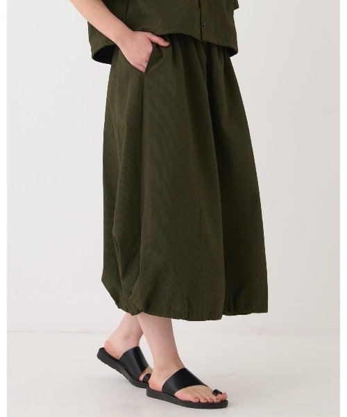 新品　THOUSAND MILE サウザンドマイル　バルーン　スカート　ブラック THOUSAND MILE [サウザンドマイル] BALLOON SKIRT [TM251SS00182