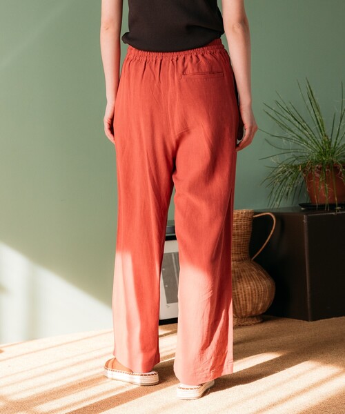 セール】【ベストセラー】＜低身長サイズあり＞リネンレーヨンイージー