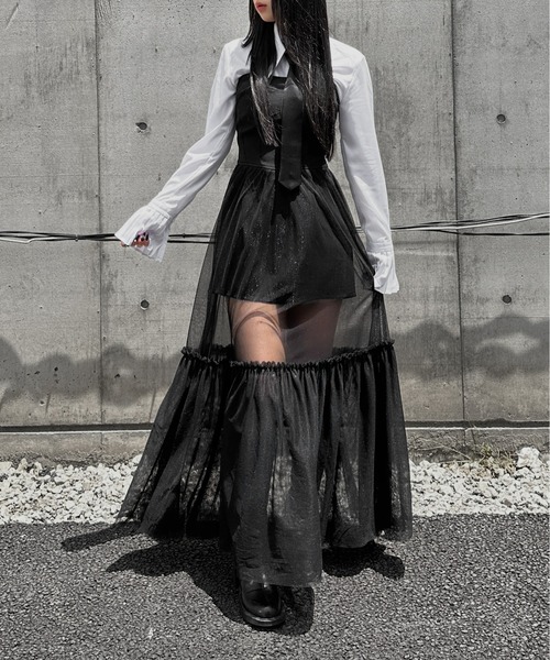 セール】【LVEU.】コルセットチュールワンピース / ワンピース ワンピ