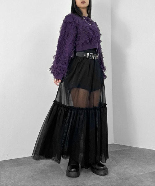 セール】【LVEU.】コルセットチュールワンピース / ワンピース