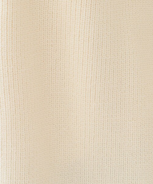 SHOO・LA・RUE(シューラルー)の「【洗える/S-LL】ドライタッチが心地よい 畦編みVネックカーディガン(カーディガン/ボレロ・レディース・ベージュ/パープル/ネイビー/アイボリー・01/02/03/04)」の15枚目の写真