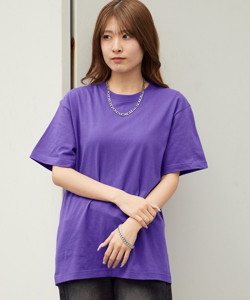 United Athle(ユナイテッドアスレ)の「【UNITED ATHLE】ユナイテッドアスレ 色・サイズ展開豊富 半袖無地 クルーネック Tシャツ 5.6oz ベーシック無地カットソー ビッグサイズ 2026年 夏 夏服(Tシャツ/カットソー・レディース・グリーン系その他/ミント/ネイビー/パープル/ライトパープル/イエロー/ホワイト/ライトグレー/ダークブラウン/グリーン/バーガンディー/ブラック/サックスブルー/イエロー系その他/ブラック系その他/ナチュラル/ネイビー系/レモンイエロー/サンドベージュ/レッド/バイオレット・S/M/L/XL/XXL)」の16枚目の写真