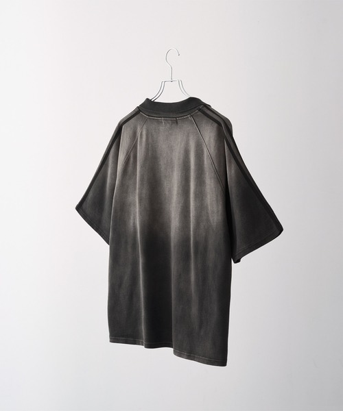 CLEL ヘビーウェイト ヴィンテージデザインゲームTシャツ グレー系 CLEL tシャツ 「CLEL」Heavy Weight Vintage Design Game T
