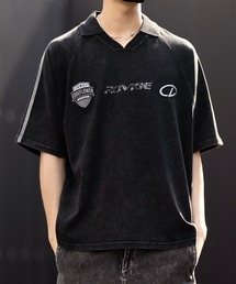 CLEL（クレイル）の「【CLEL】Heavyweight Vintage Design Short Sleeve Game T-shirt ヘビーウェイト ヴィンテージデザイン半袖ゲームTシャツ（Tシャツ/カットソー）」