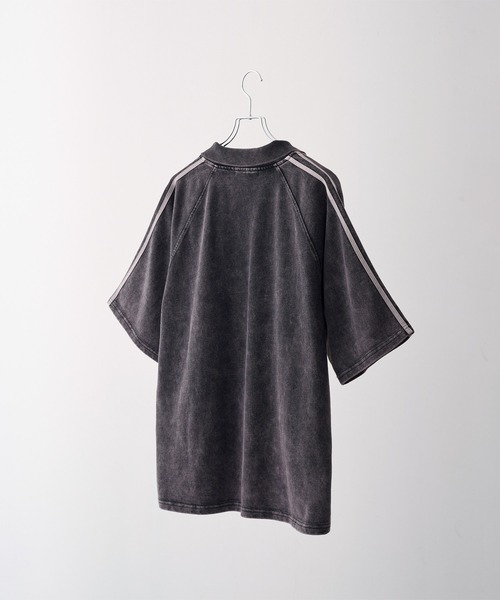 CLEL】Heavyweight Vintage Design Short Sleeve Game T-shirt
