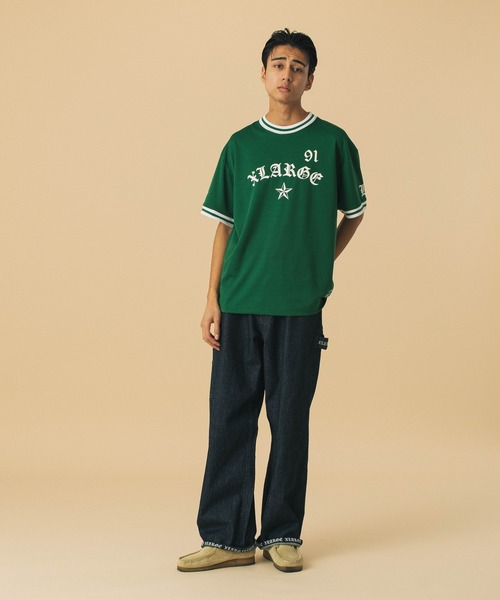XLARGE FOOTBALL JERSEY（Tシャツ/カットソー）｜XLARGE