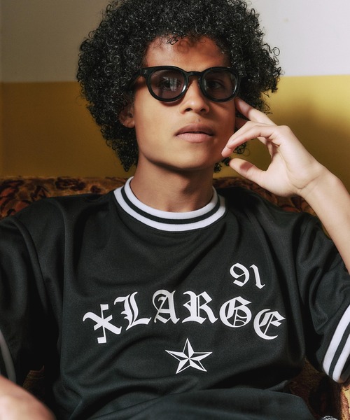 XLARGE FOOTBALL JERSEY（Tシャツ/カットソー）｜XLARGE