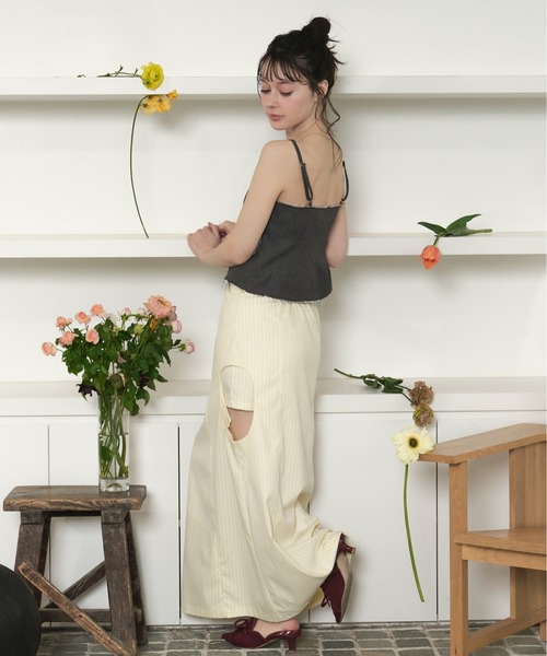 side open design skirt / サイドオープンデザインスカート