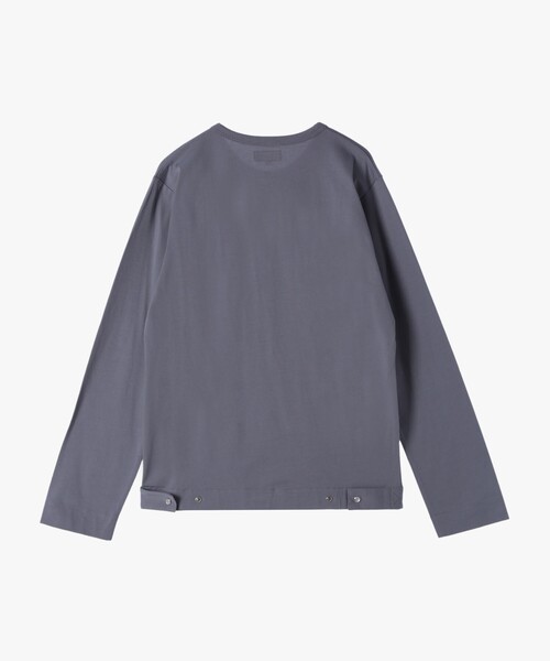 agnes b.（アニエスベー）の「メンズ オーガニックコットン 長袖 カーディガンプレッション（カーディガン/ボレロ・メンズ・グレー系その他・1/3/2）」の8枚目の写真