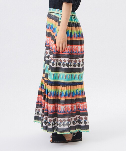 セール】セミノール プリント スカート（スカート）｜BEAMS BOY