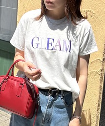 GLEAM刺繍ロゴTシャツ