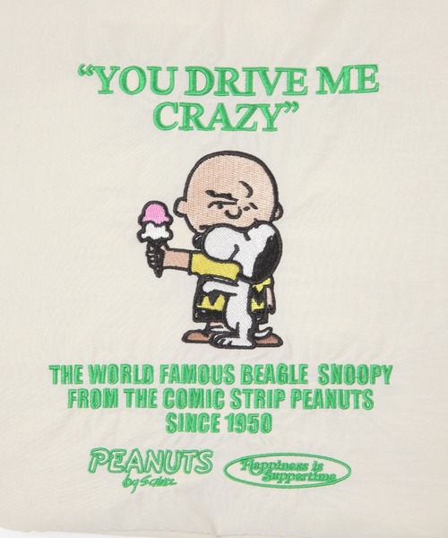 BAYFLOW（ベイフロー）の「[500mlペットボトル収納可]【PEANUTS】保冷保温巾着トート（トートバッグ・レディース・イエロー/ライトグレー/ブラック/アイボリー/ライトブルー・0）」の18枚目の写真