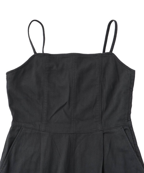 YANUK（ヤヌーク）の「YANUK / camisole all in one(キャミソールオールインワン 57152415 57152416)（サロペット/オーバーオール・レディース・チャコールグレー・38）」の10枚目の写真