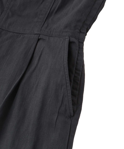 YANUK（ヤヌーク）の「YANUK / camisole all in one(キャミソールオールインワン 57152415 57152416)（サロペット/オーバーオール・レディース・チャコールグレー・38）」の12枚目の写真
