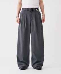 2-Tack Wide Straight Slacks / 2タックワイドストレートスラックス