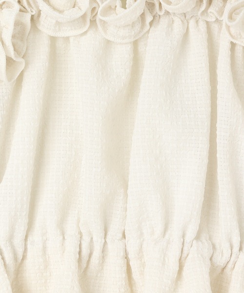 LOWRYS FARM(ローリーズファーム)の「【140-150サイズ】フリルキャミセットSWIM 323899(水着・キッズ・パープル/アイボリー/ブラック・140cm/150cm)」の9枚目の写真