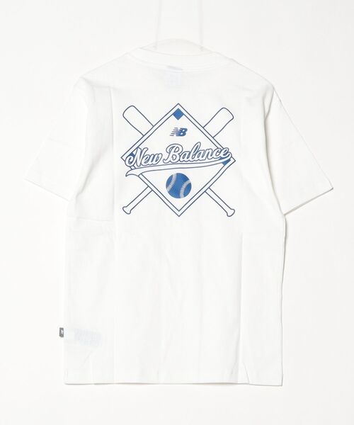 NEW BALANCE(ニューバランス)の「ファストボールTシャツ(Tシャツ/カットソー・メンズ・インディゴブルー/ホワイト/セージグリーン・MEDIUM/LARGE/X-LARGE/XX-LARGE/SMALL)」の13枚目の写真