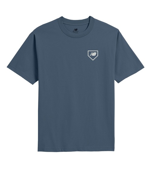 NEW BALANCE(ニューバランス)の「ファストボールTシャツ(Tシャツ/カットソー・メンズ・インディゴブルー/ホワイト/セージグリーン・MEDIUM/LARGE/X-LARGE/XX-LARGE/SMALL)」の3枚目の写真