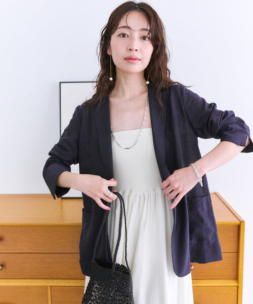 【最終値下げ】La boutique BonBon シアーライトジャケット 手洗い可能】シアーライトジャケット | La boutique BonBon(ラブ