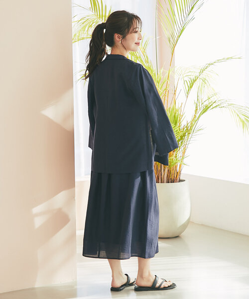 ぱ*と様 ラブティックボンボン　シアージャケット 手洗い可能】シアーライトジャケット | La boutique BonBon(ラブ