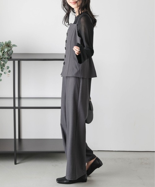 セール】ビスチェライクオールインワン（セットアップ）｜AMELY