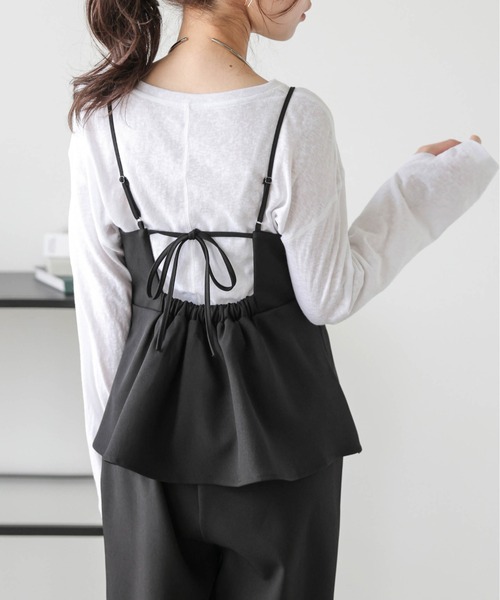 セール】ビスチェライクオールインワン（セットアップ）｜AMELY