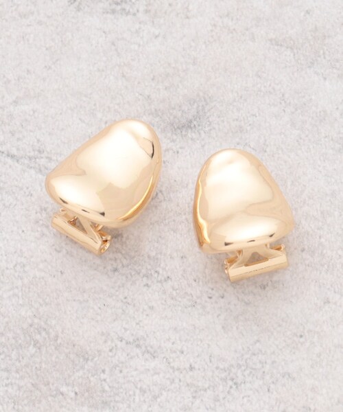 OPAQUE.CLIP（オペークドットクリップ）の「ビーンズメタルイヤリング（イヤリング・レディース・ゴールド/シルバー・00）」の7枚目の写真