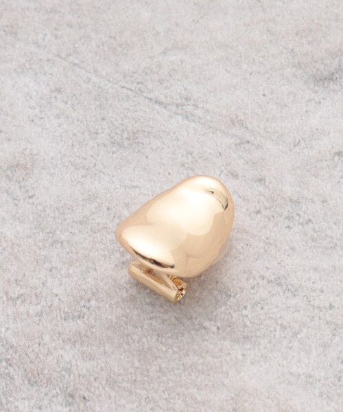 OPAQUE.CLIP（オペークドットクリップ）の「ビーンズメタルイヤリング（イヤリング・レディース・ゴールド/シルバー・00）」の6枚目の写真