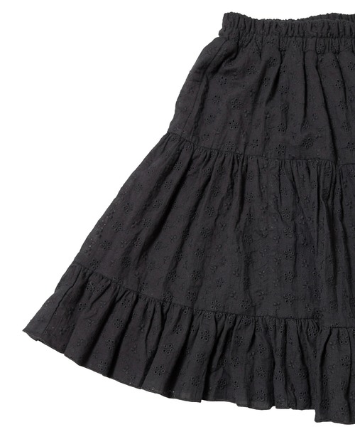 PUNYUS(プニュズ)の「コットンレースティアードミニスカート(スカート・レディース・ブラック/ホワイト・1/2/4/3)」の20枚目の写真