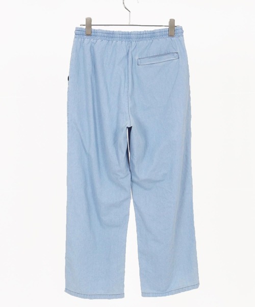 CAMBIO(カンビオ)の「mp13594- Cotton Linen Denim Wide Straight Pants ワイドストレートパンツ(その他パンツ・メンズ・ダークインディゴブルー/ライトインディゴブルー・S/M/L)」の18枚目の写真