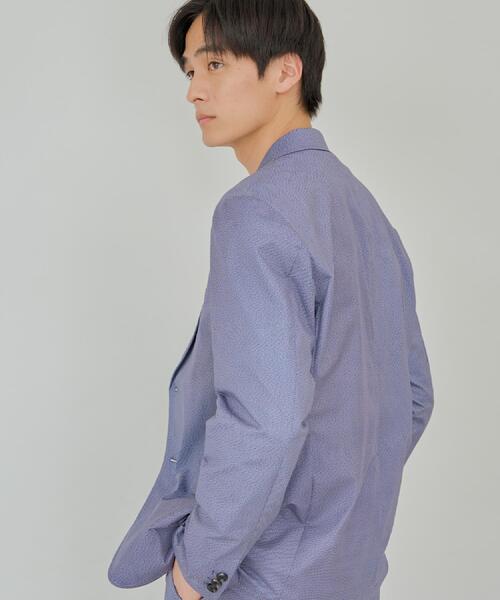 THE SHOP TK （ザ ショップ ティーケー ）の「スマートムーブメッシュジャケット【セットアップ可/洗濯機OK】（テーラードジャケット・メンズ・ライトグレー/ベージュ/ネイビー/ブルー系その他・04/03/02/01/05）」の6枚目の写真