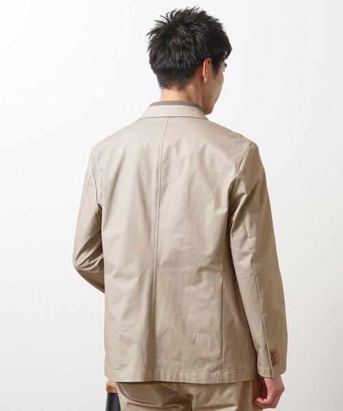THE SHOP TK （ザ ショップ ティーケー ）の「スマートムーブメッシュジャケット【セットアップ可/洗濯機OK】（テーラードジャケット・メンズ・ライトグレー/ベージュ/ネイビー/ブルー系その他・04/03/02/01/05）」の11枚目の写真