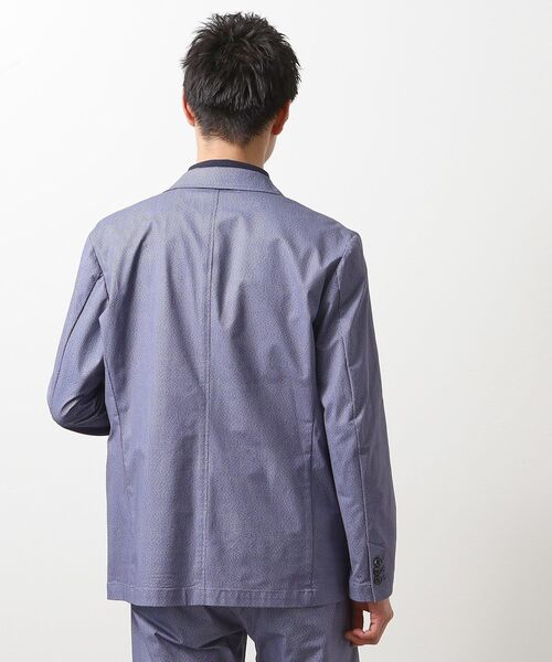 THE SHOP TK （ザ ショップ ティーケー ）の「スマートムーブメッシュジャケット【セットアップ可/洗濯機OK】（テーラードジャケット・メンズ・ライトグレー/ベージュ/ネイビー/ブルー系その他・04/03/02/01/05）」の14枚目の写真