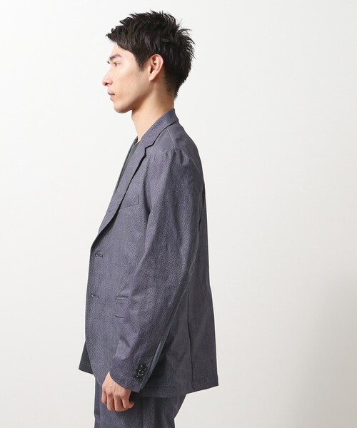 THE SHOP TK （ザ ショップ ティーケー ）の「スマートムーブメッシュジャケット【セットアップ可/洗濯機OK】（テーラードジャケット・メンズ・ライトグレー/ベージュ/ネイビー/ブルー系その他・04/03/02/01/05）」の17枚目の写真