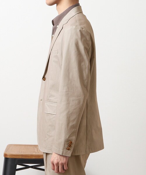 THE SHOP TK （ザ ショップ ティーケー ）の「スマートムーブメッシュジャケット【セットアップ可/洗濯機OK】（テーラードジャケット・メンズ・ライトグレー/ベージュ/ネイビー/ブルー系その他・04/03/02/01/05）」の21枚目の写真