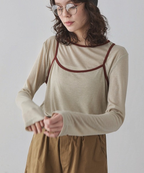 みかんさま専用です　クロップドシアーシャツ×2WAYトップスセット SLY ブラウス シャツ SHEER 2WAY TOPS シアー 2ウェイ トップス