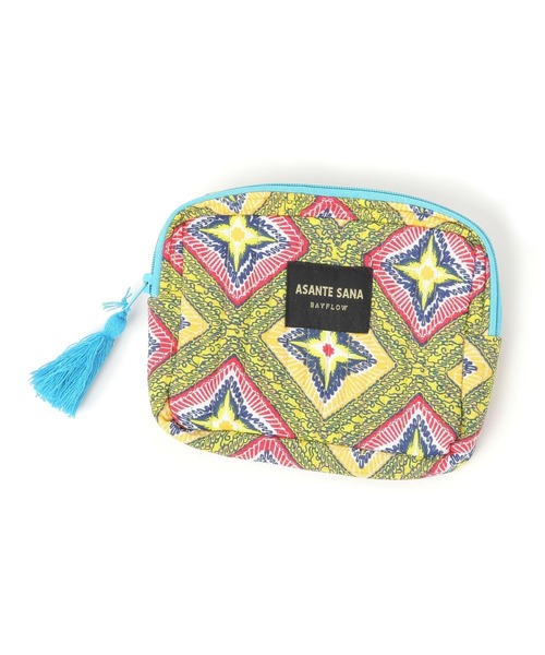 BAYFLOW（ベイフロー）の「【ASANTE SANA】ティッシュポーチ（ポーチ・レディース・ブルー/ピンク/イエロー・0）」の6枚目の写真