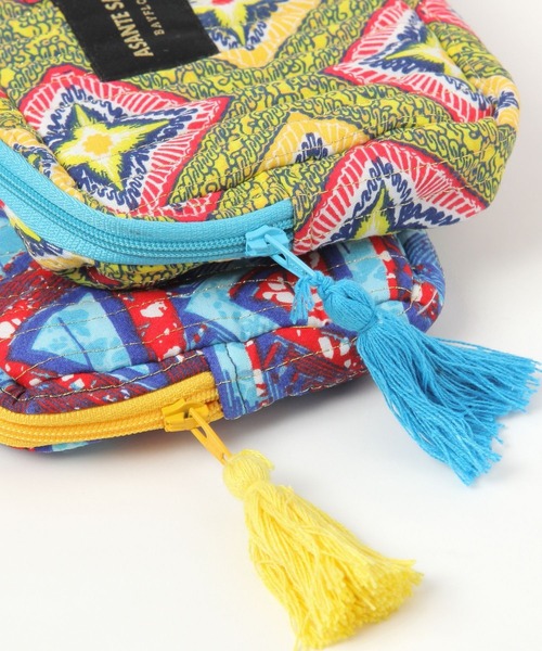 BAYFLOW（ベイフロー）の「【ASANTE SANA】ティッシュポーチ（ポーチ・レディース・ブルー/ピンク/イエロー・0）」の13枚目の写真