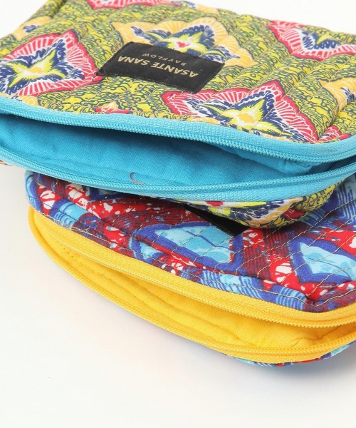BAYFLOW（ベイフロー）の「【ASANTE SANA】ティッシュポーチ（ポーチ・レディース・ブルー/ピンク/イエロー・0）」の15枚目の写真