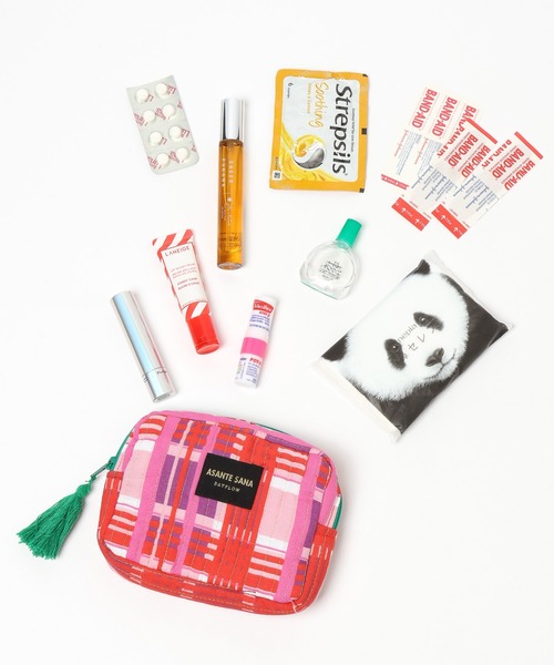 BAYFLOW（ベイフロー）の「【ASANTE SANA】ティッシュポーチ（ポーチ・レディース・ブルー/ピンク/イエロー・0）」の17枚目の写真