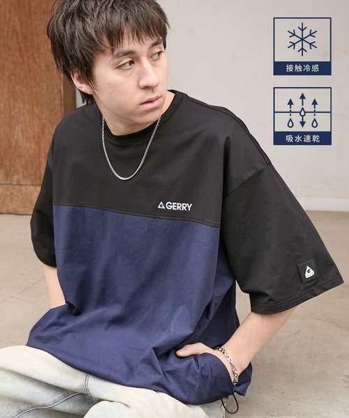 Tシャツ/カットソー（ブルー・ネイビー/青色系・速乾）ファッション