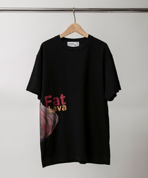 Johnbull（ジョンブル）の「ファットラヴァ　ブラックTシャツ（Tシャツ/カットソー・メンズ）」