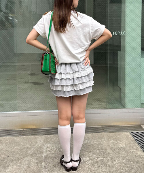 CIAOPANIC（チャオパニック）の「星座プリントTEE（Tシャツ/カットソー・レディース・ブラック/サックスブルー/グレイッシュベージュ/チャコールグレー/ネイビー/ベージュ/イエロー/パープル/サーモンピンク/レッド/ピンク/ホワイト・FREE）」の18枚目の写真