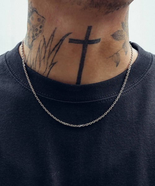 Subciety(サブサエティ)の「Tiny chain necklace(ネックレス・メンズ・シルバー/ゴールド・FREE)」の9枚目の写真