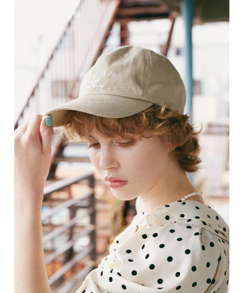COEL（コエル）の「ロゴCAP（キャップ・レディース・ベージュ/カーキ/ブラック・FREE）」の8枚目の写真